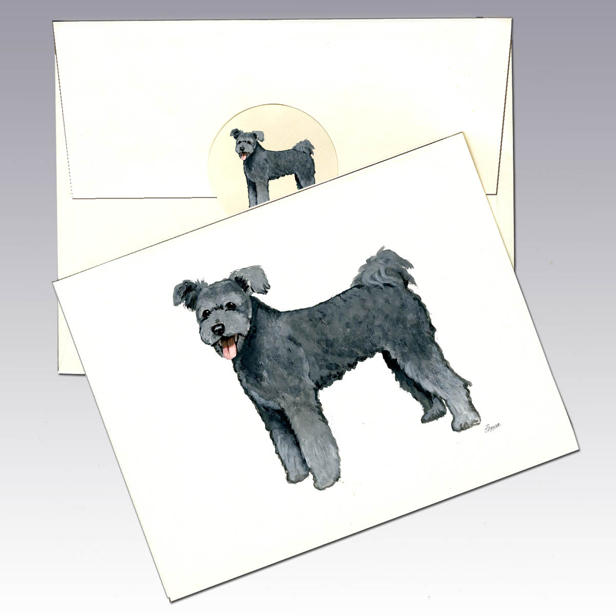 Pumi Note Cards