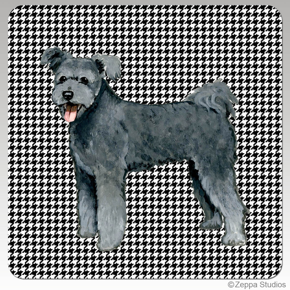Pumi Houndstooth Coasters