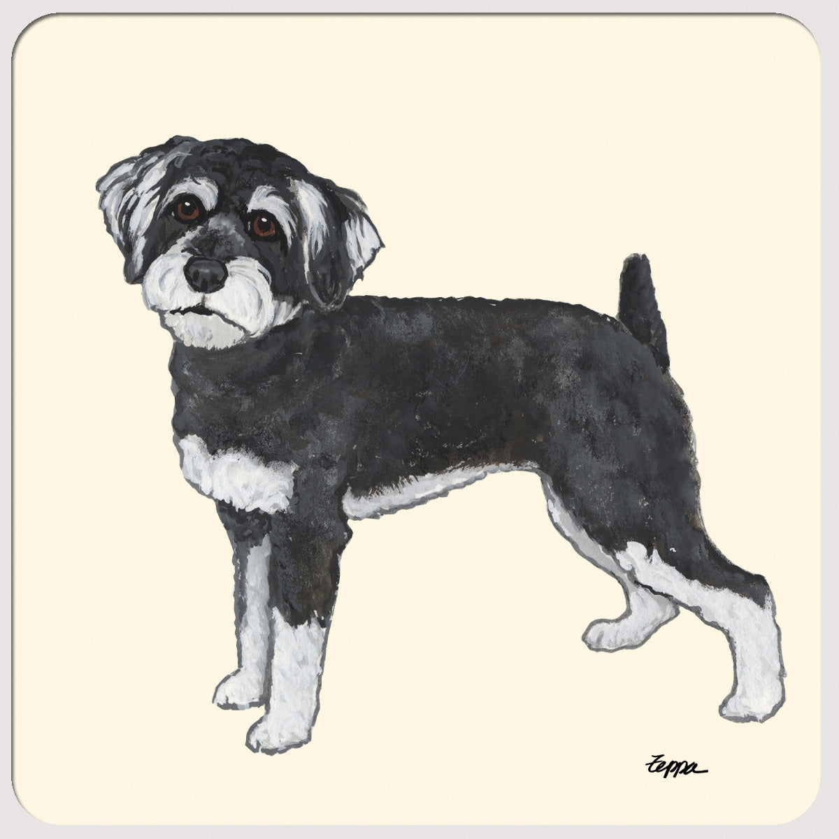 Schnoodle Beverage Coaster
