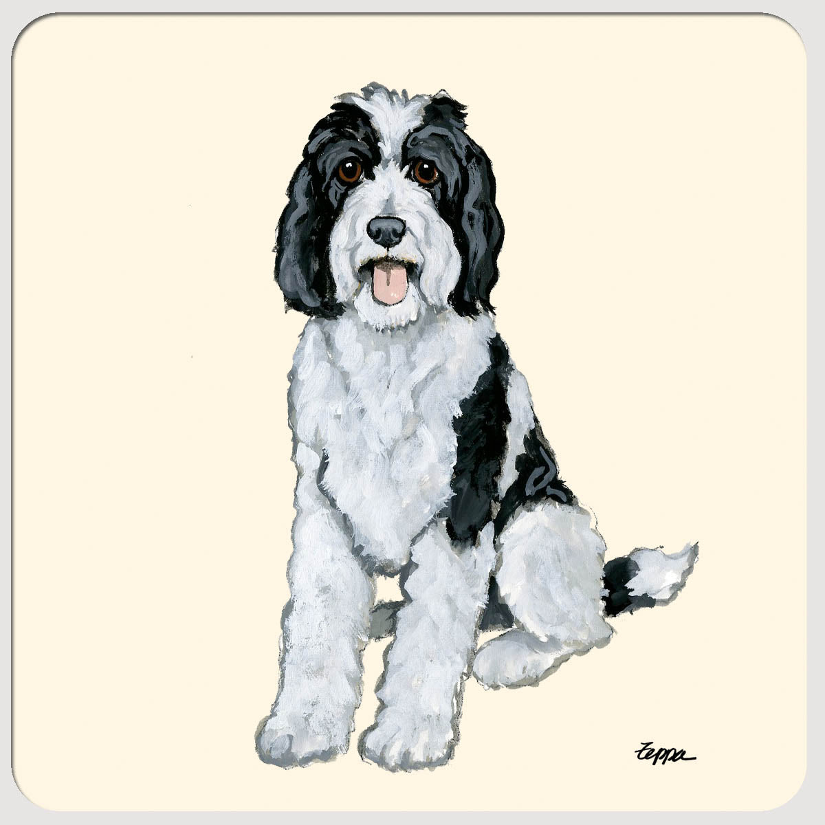 Sheepadoodle Beverage Coasters