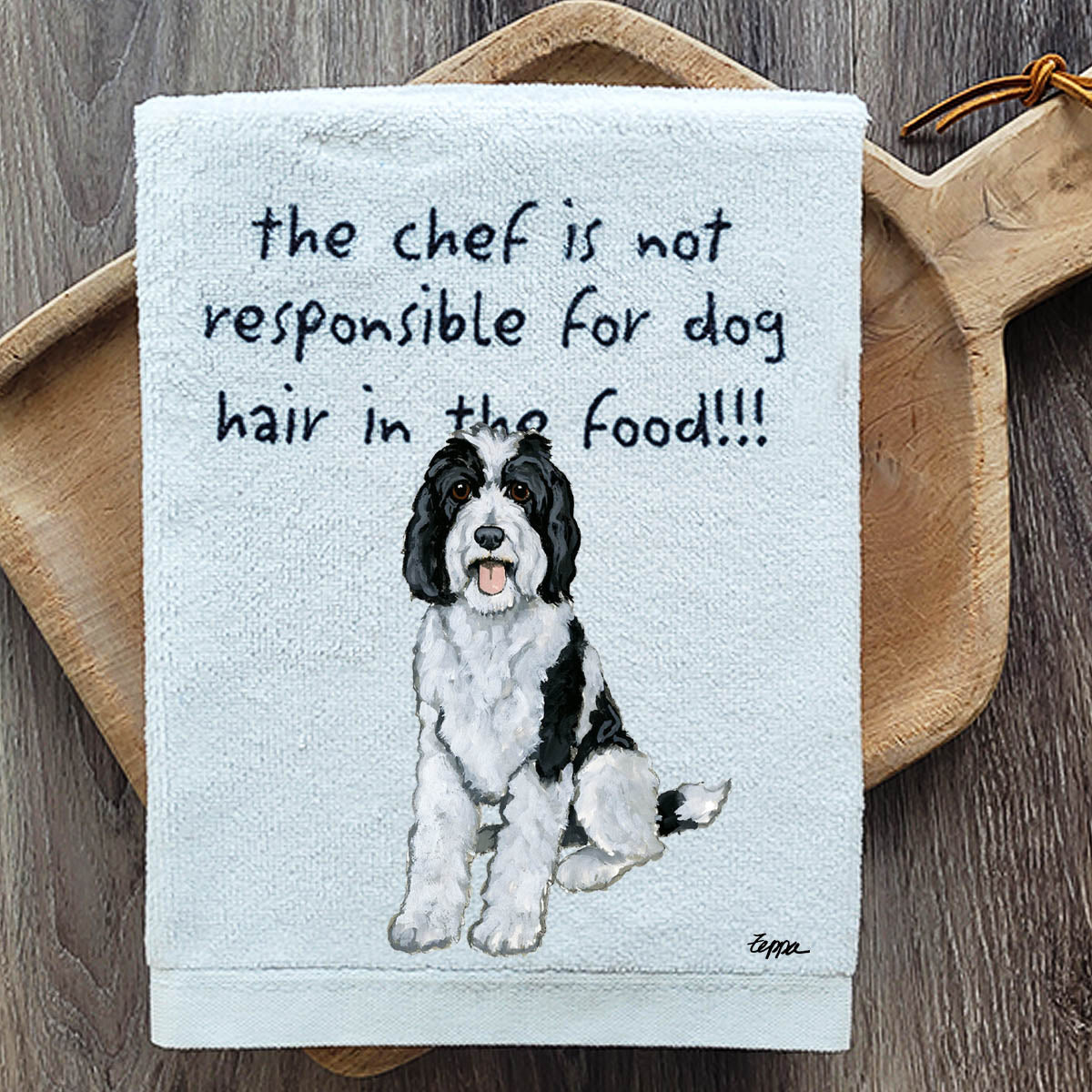 Sheepadoodle Kitchen Towel