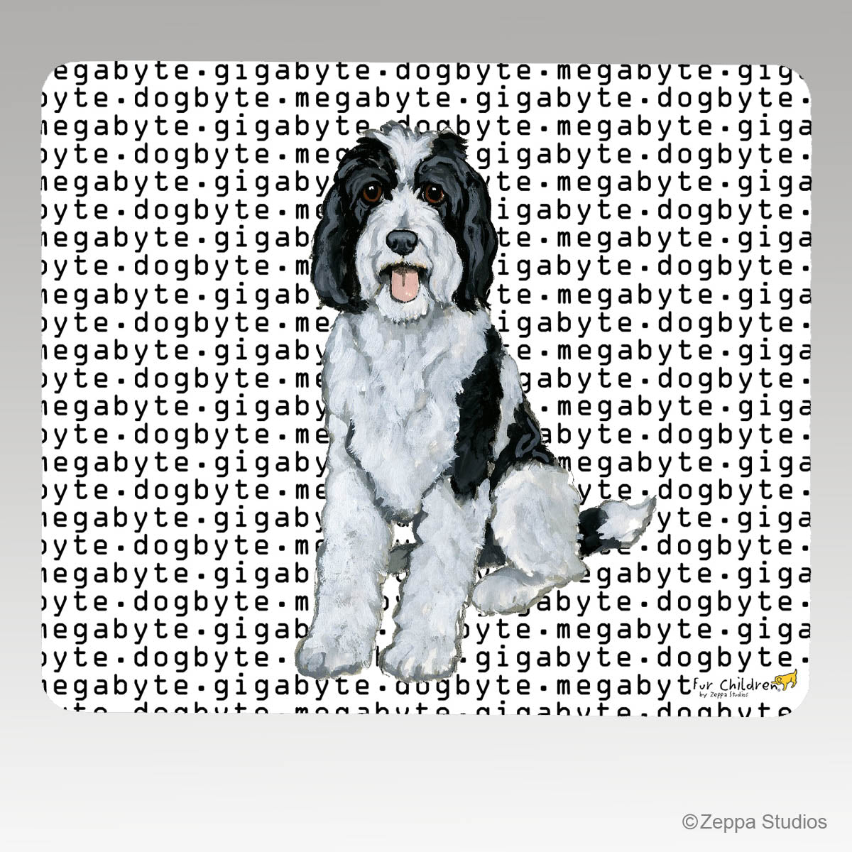Sheepadoodle Megabyte Mousepads