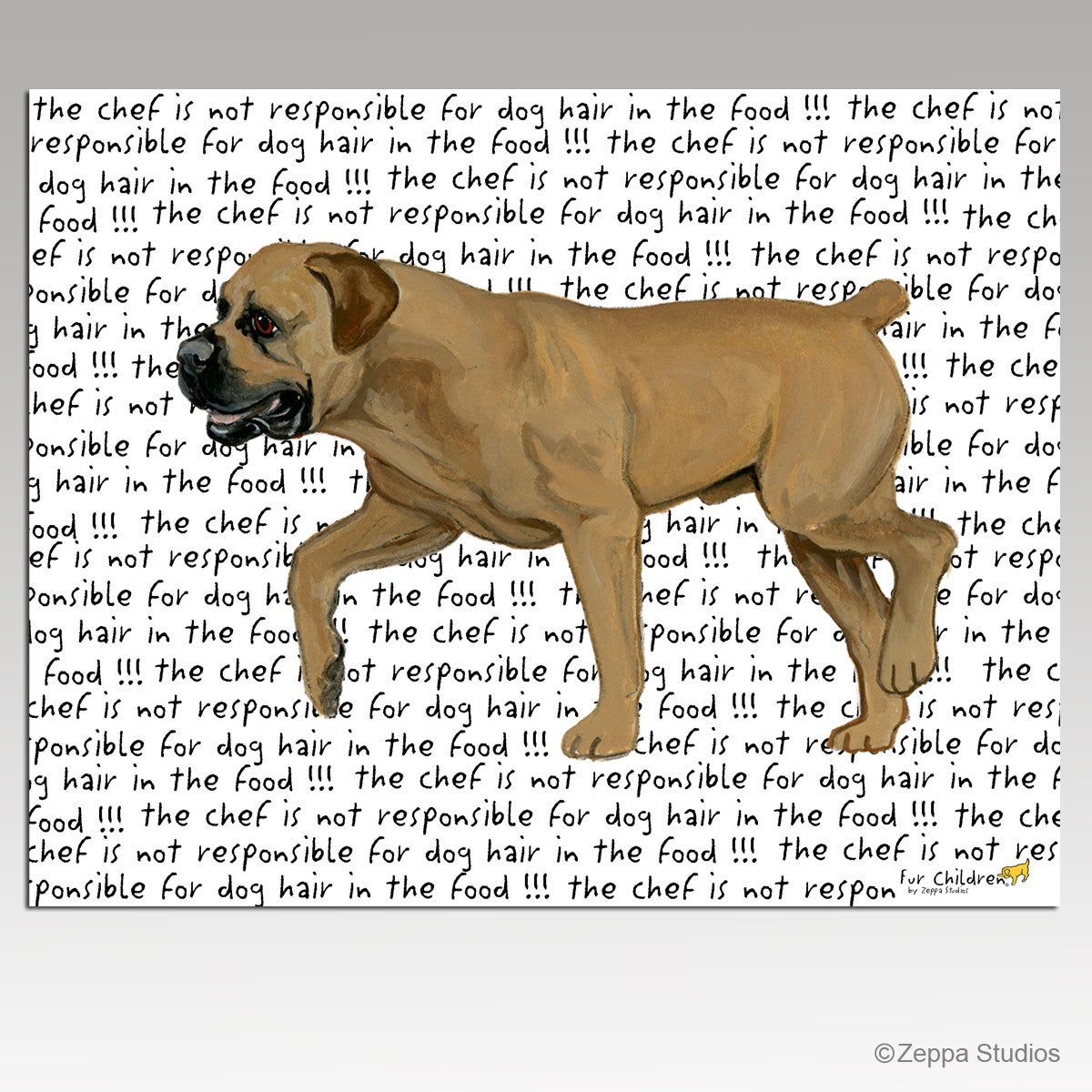 Boerboel Cutting Board