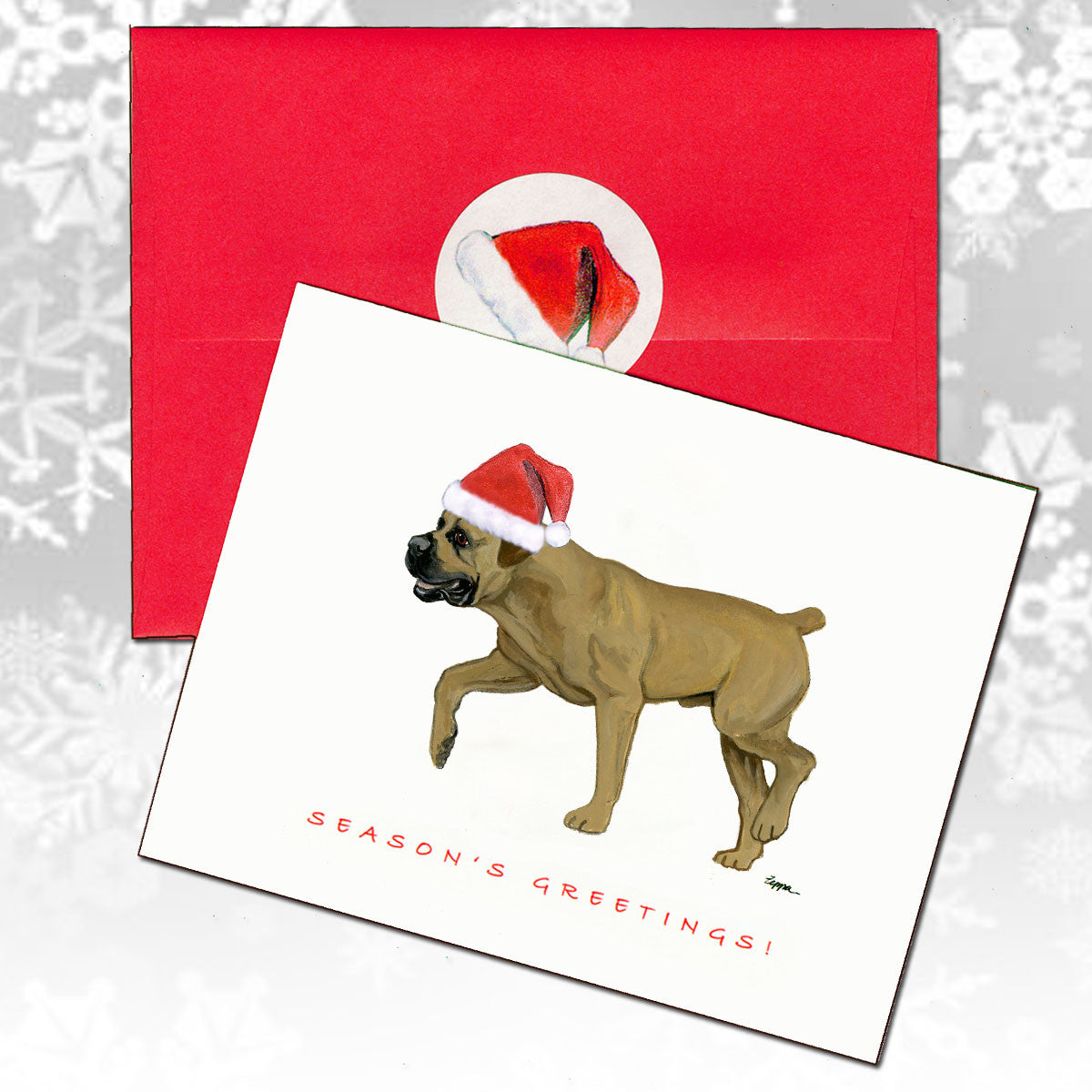 Boerboel Christmas Cards