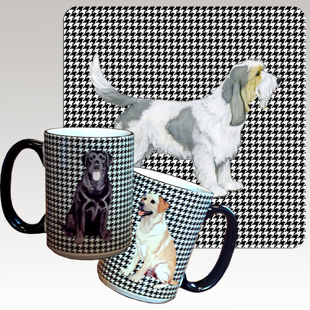 Grand Basset Griffon Vendeen Houndzstooth Mug