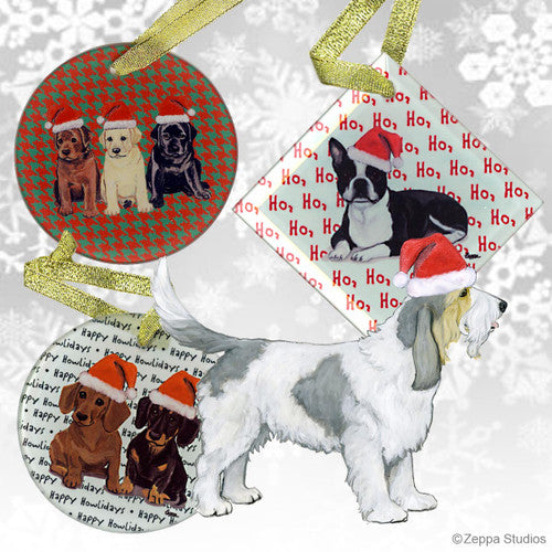Grand Basset Griffon Vendeen Christmas Ornament