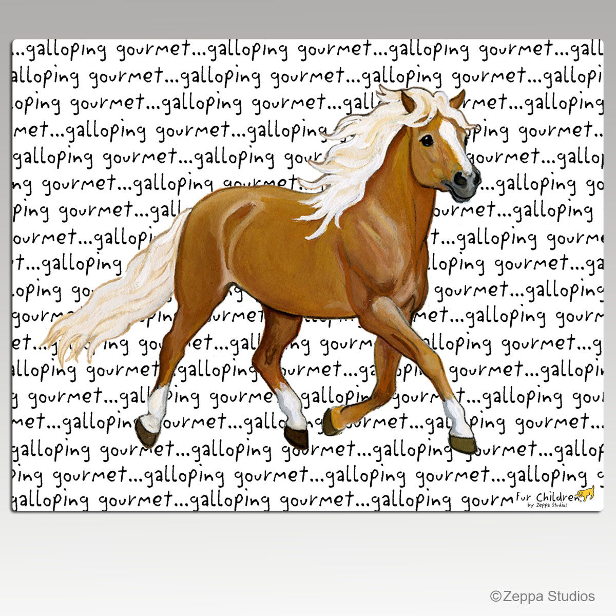 Haflinger Horse Cutting Board