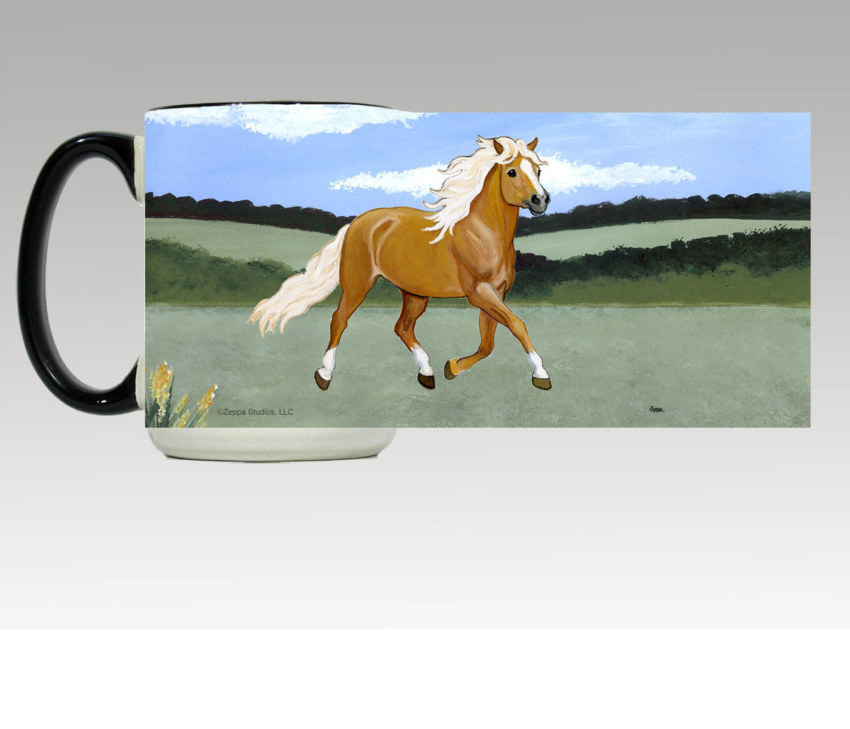 Haflinger Scenic Mug