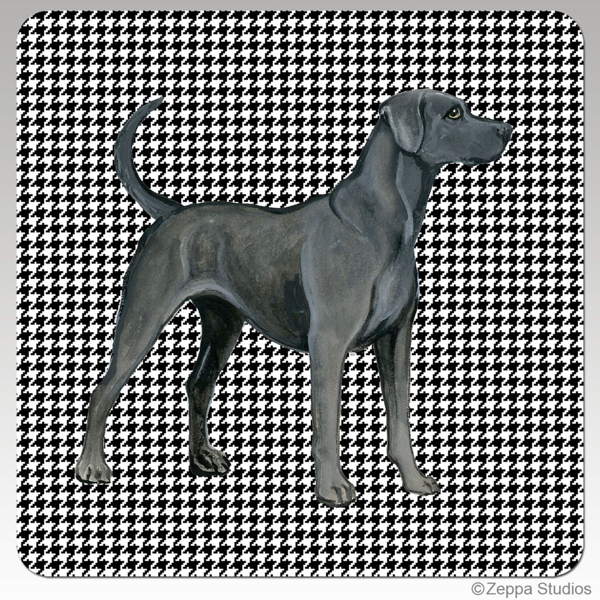 Lacy Dog Houndzstooth Coasters