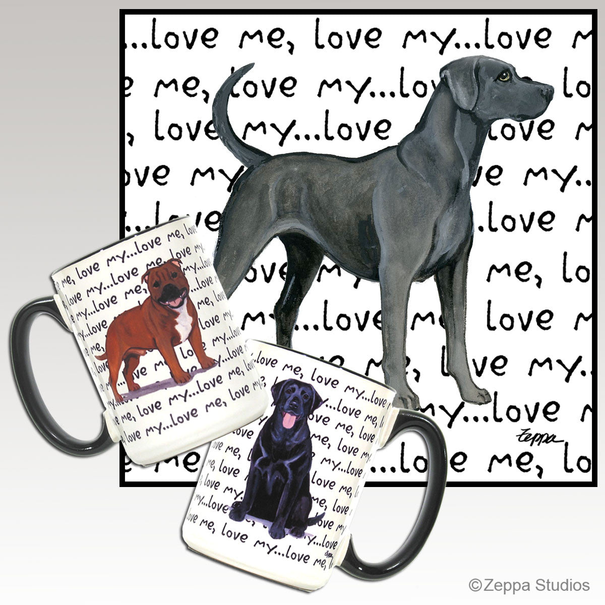 Lacy Dog Love Me Mug