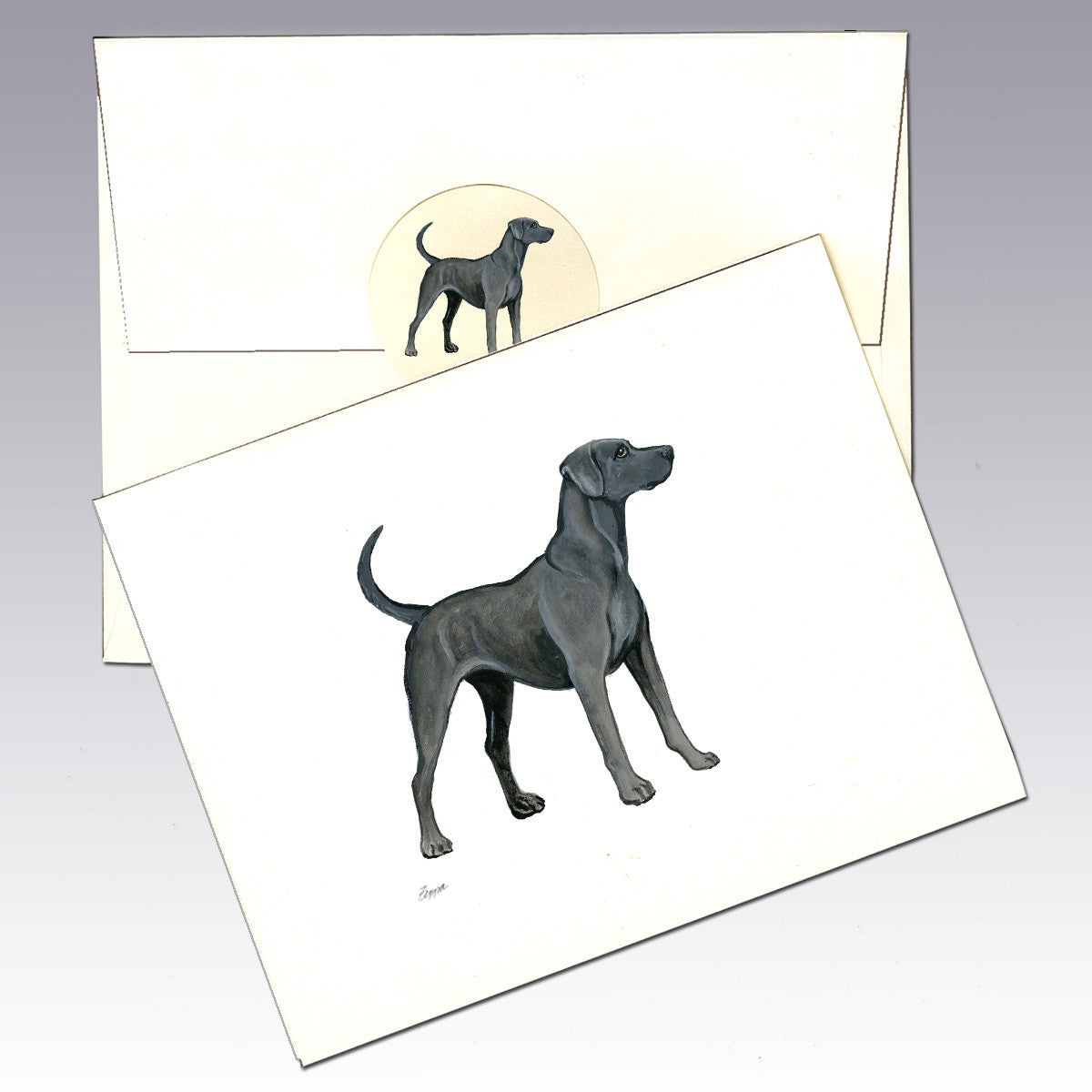 Lacy Dog Note Cards
