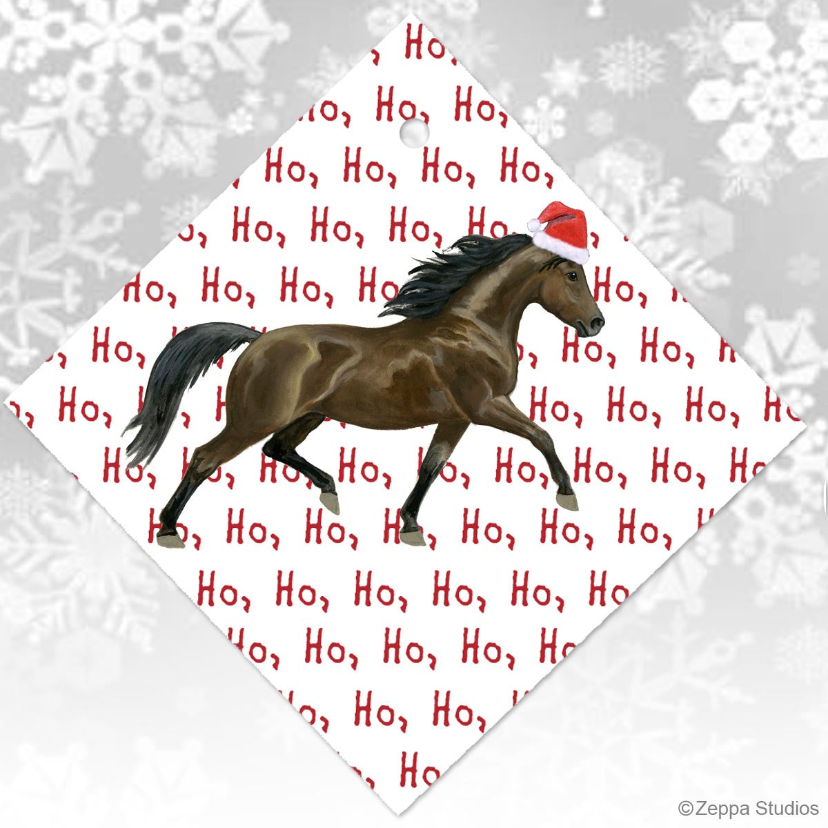 Morgan Horse Christmas Ornaments