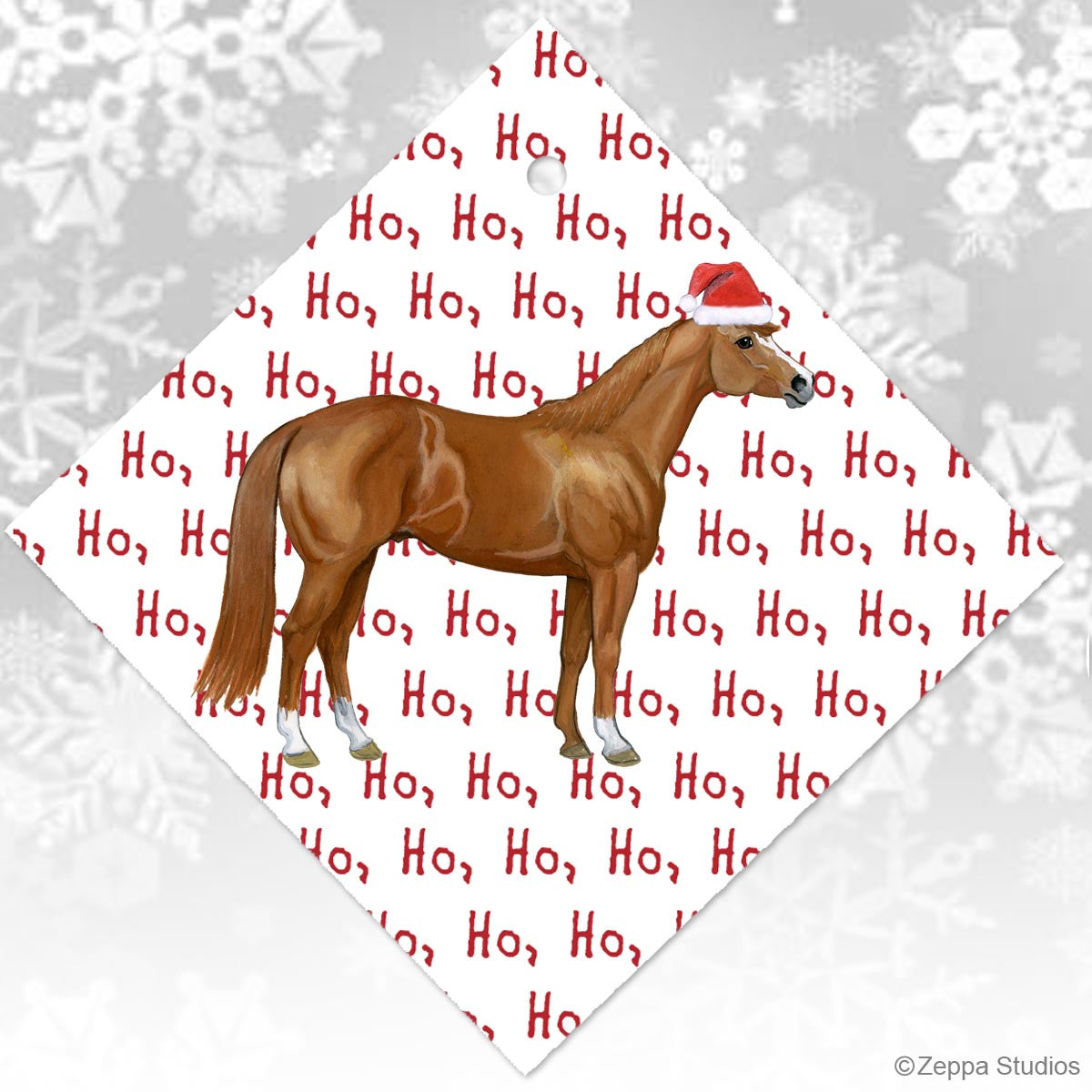 Quarter Horse Christmas Ornaments
