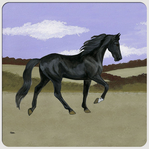 Tennessee Walking Horse Scenic Beverage Coasters