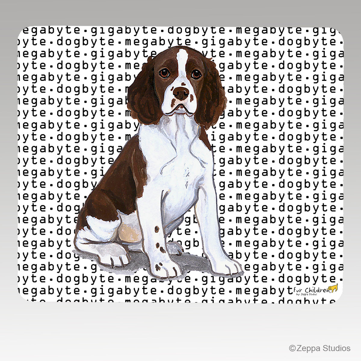 Springer Spaniel Megabyte Mouse Pad