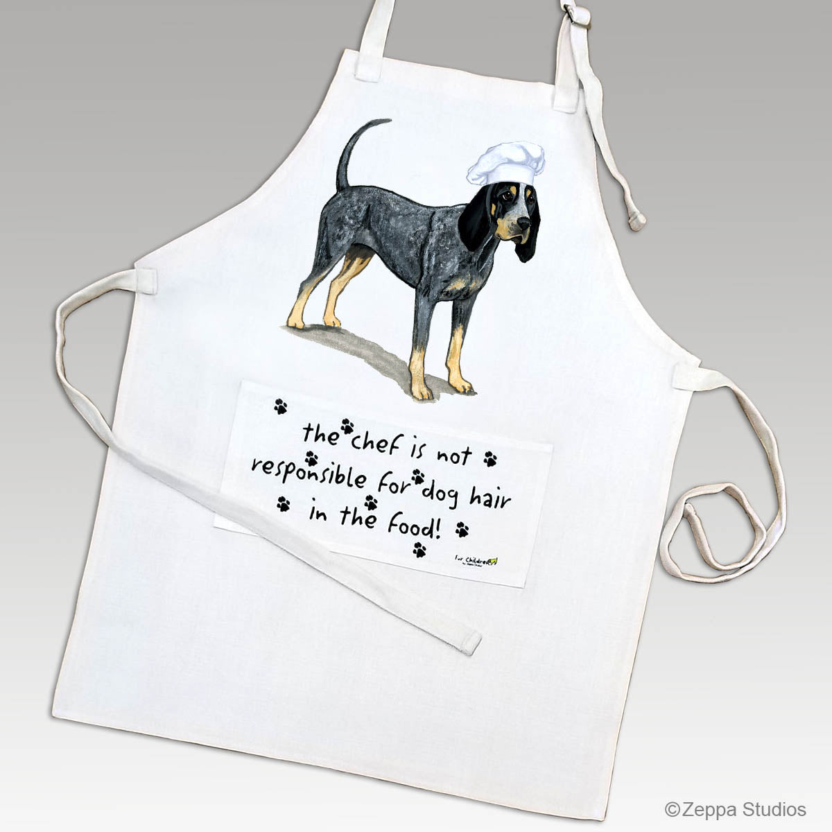 Bluetick Coonhound Apron