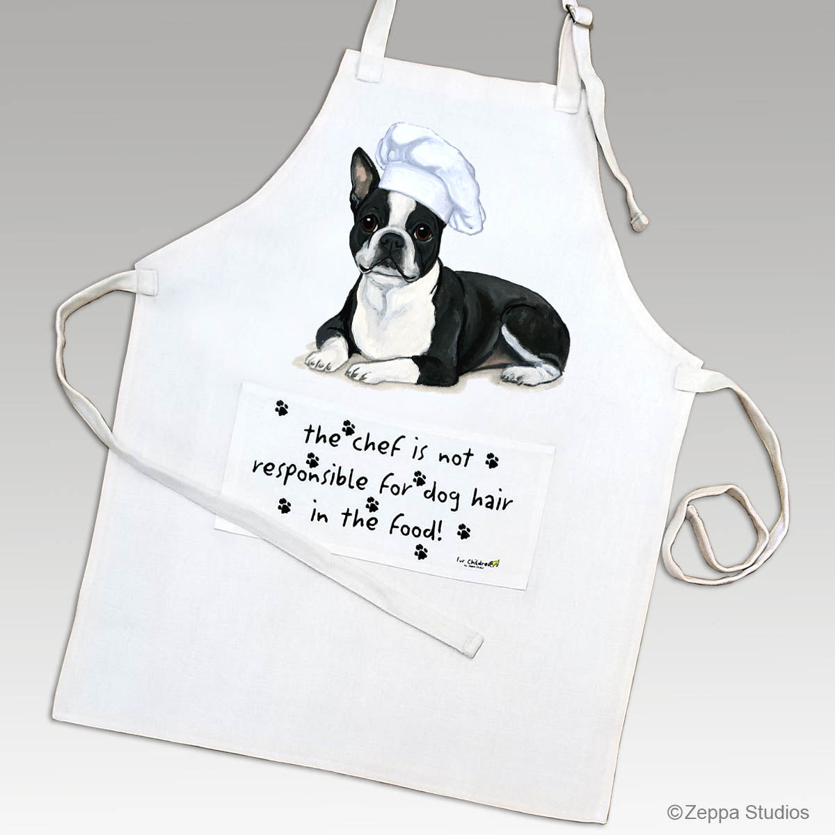 Boston Terrier Apron