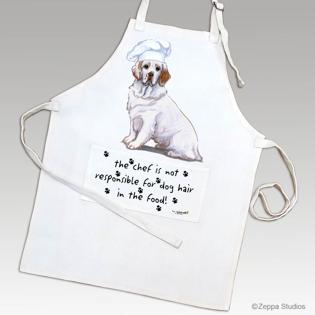 Clumber Spaniel Apron