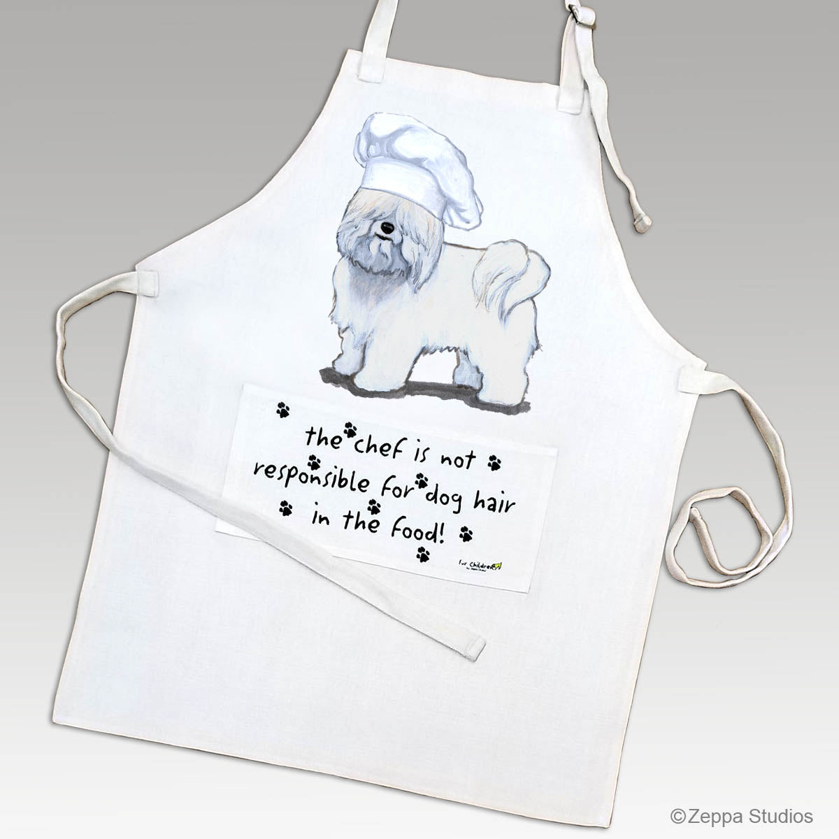 Coton du Tulear Apron