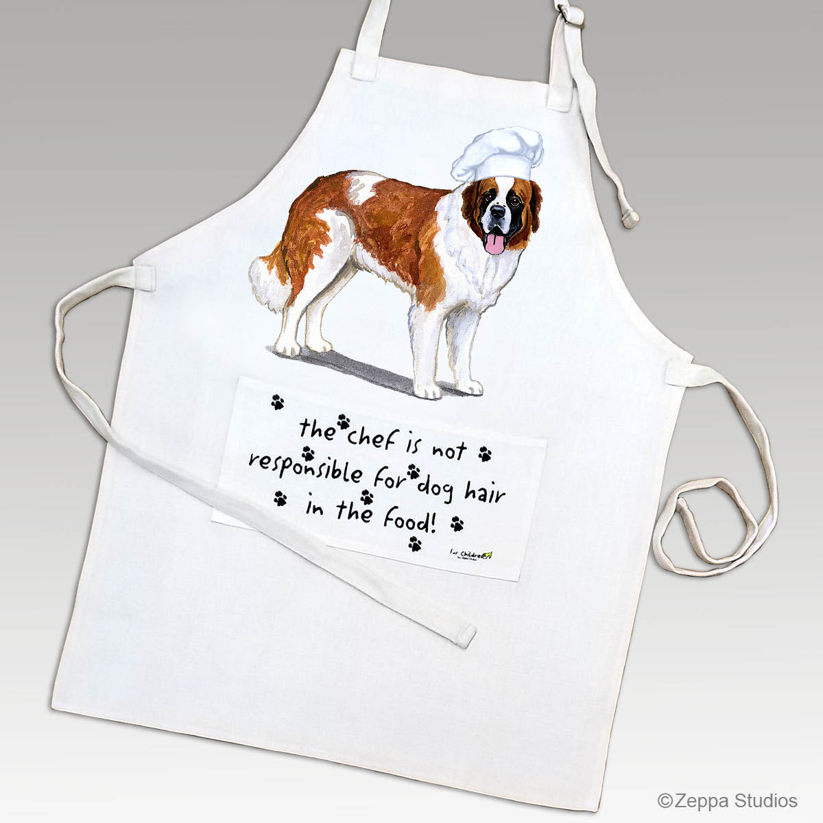 Saint Bernard Apron