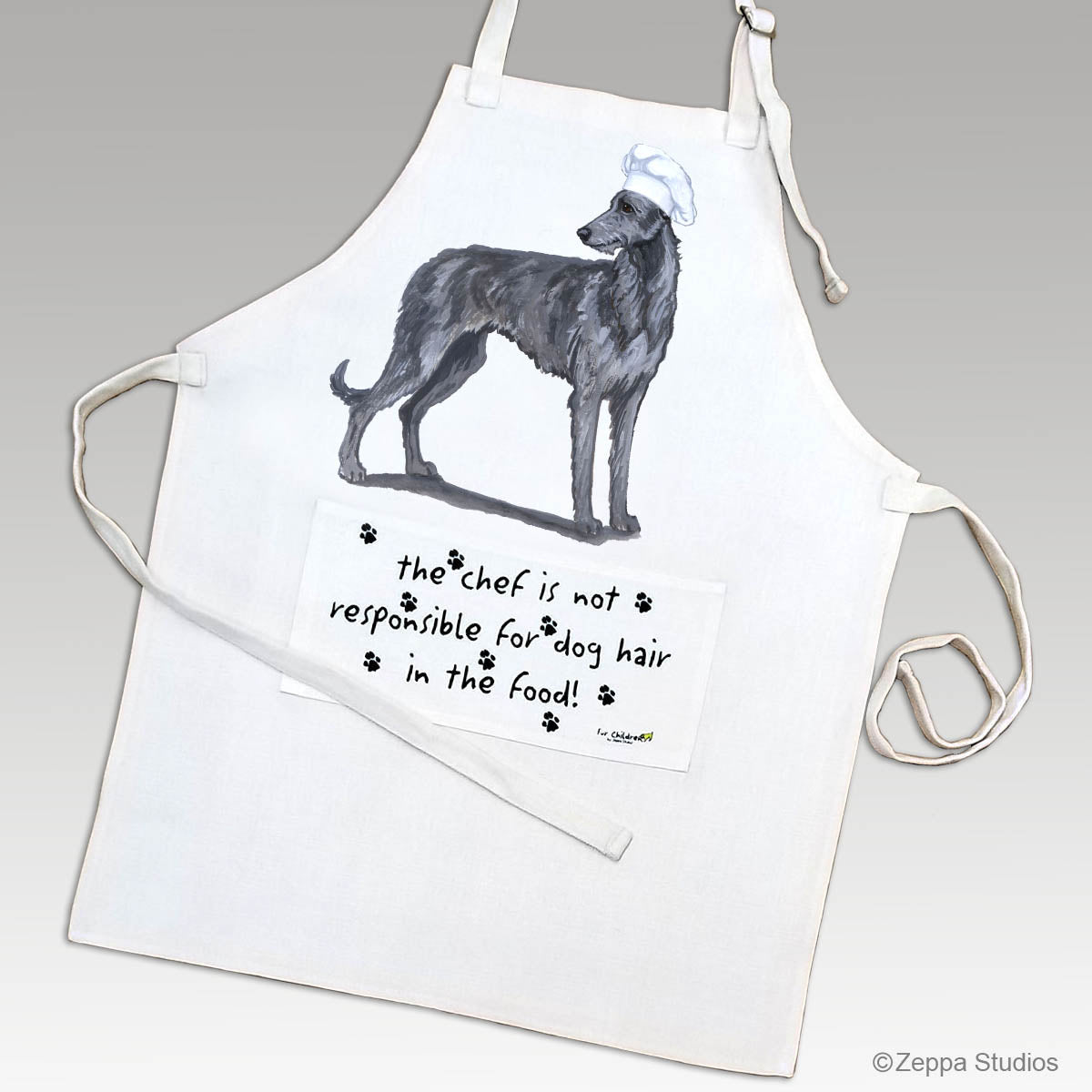 Scottish Deerhound Apron