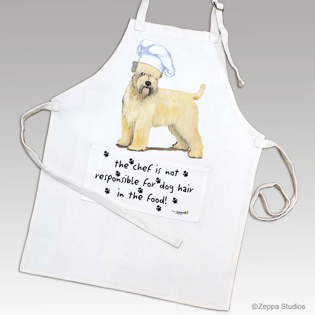 Wheaten Terrier Apron