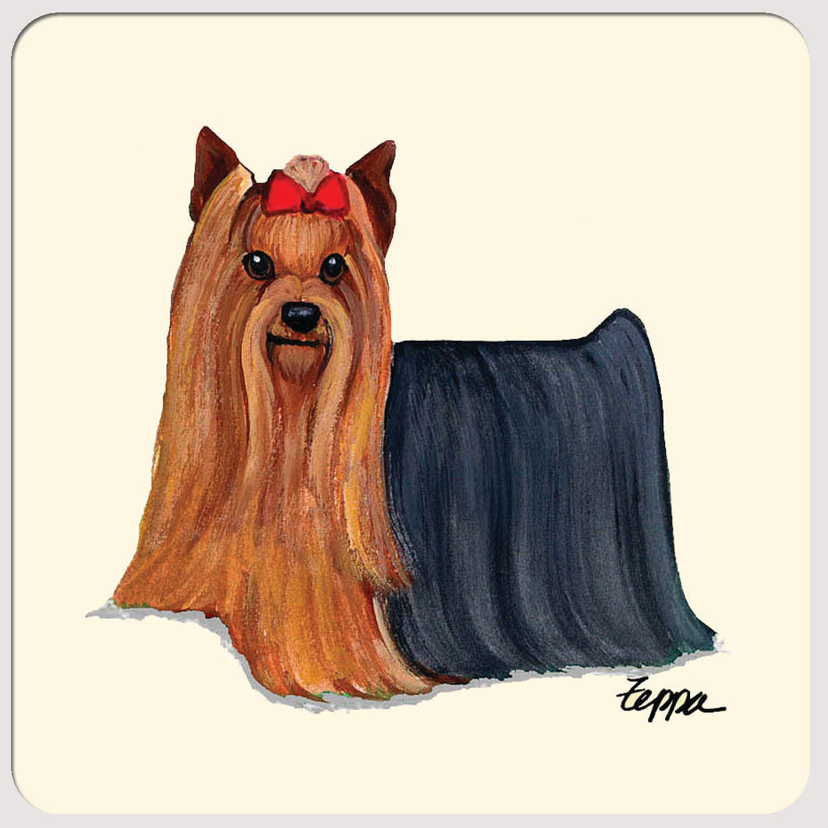 Yorkshire Terrier Beverage Coasters