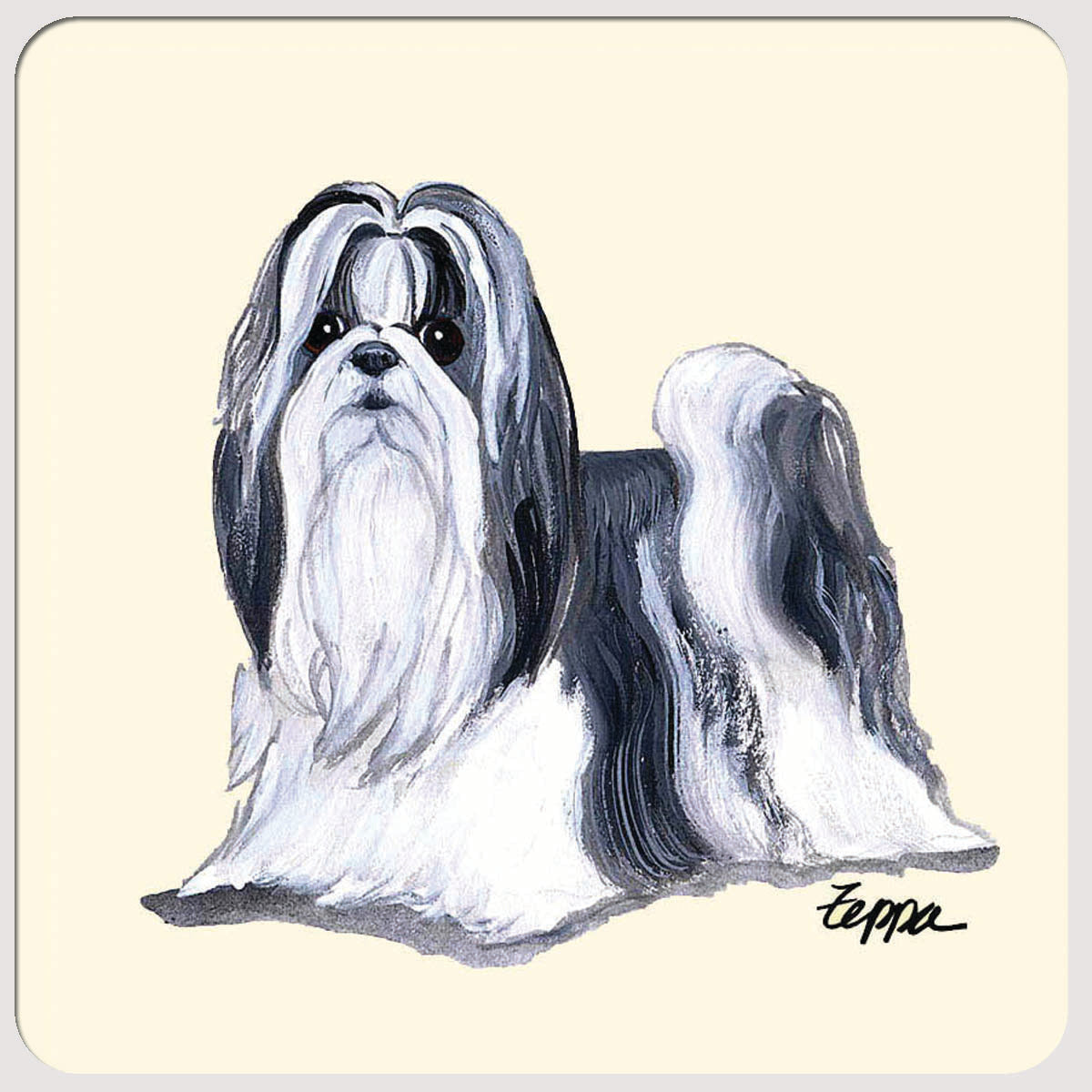 Shih Tzu Beverage Coasters