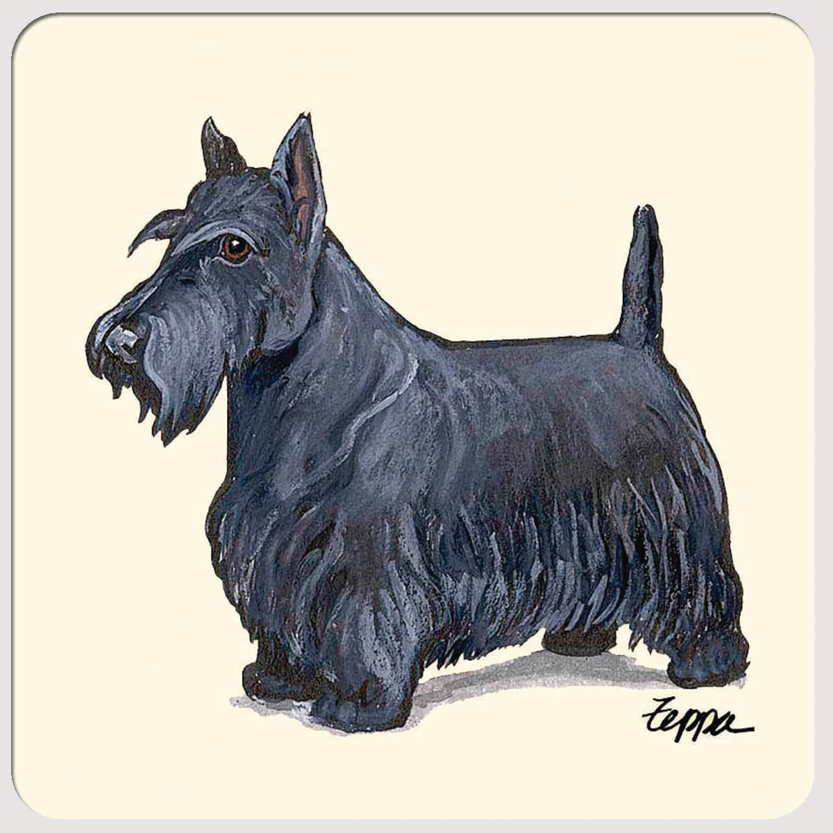 Scottish Terrier Beverage Coasters