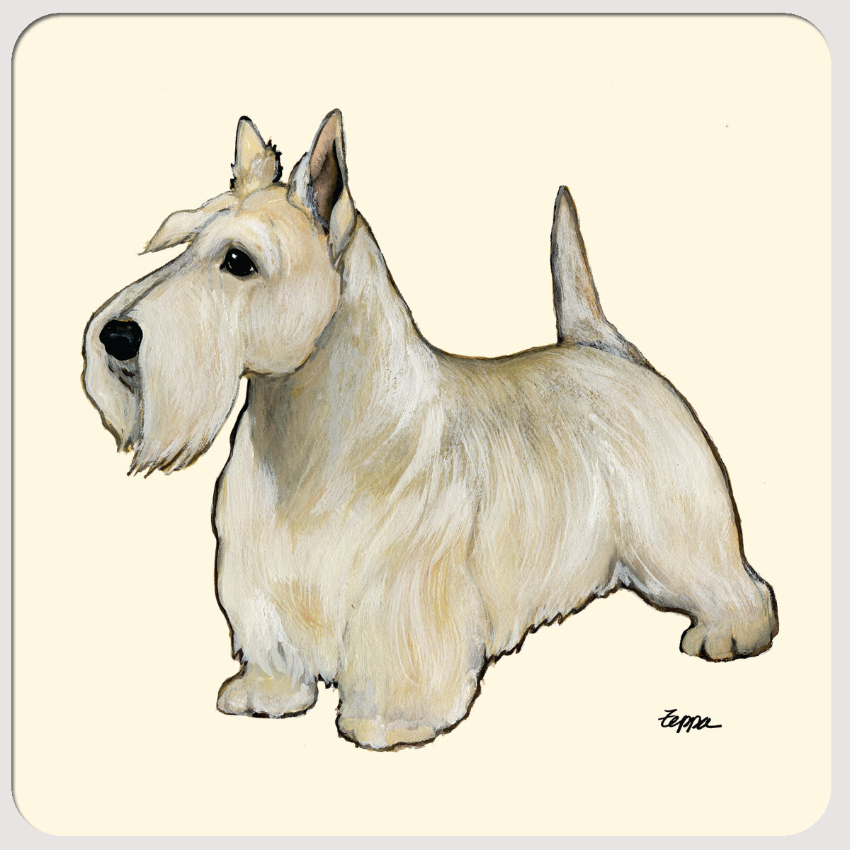 Scottish Terrier Beverage Coasters