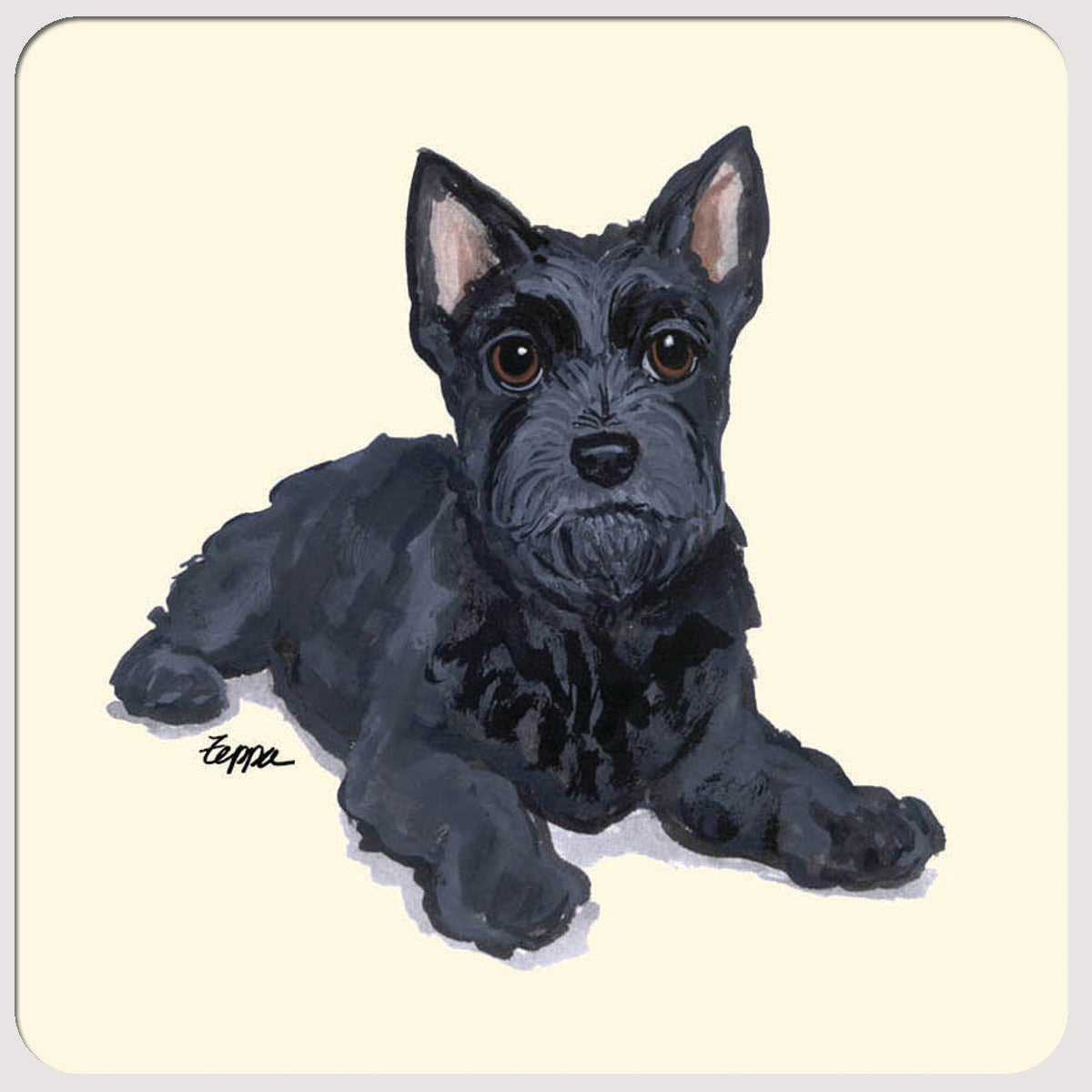 Scottish Terrier Beverage Coasters