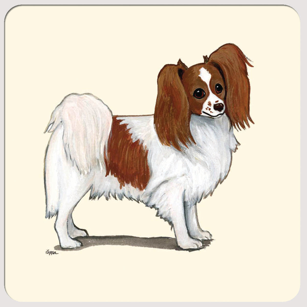 Papillon Beverage Coasters