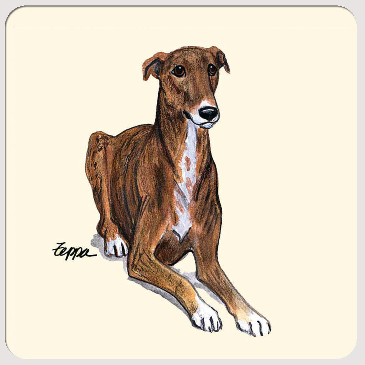 Greyhound Beverage Coasters