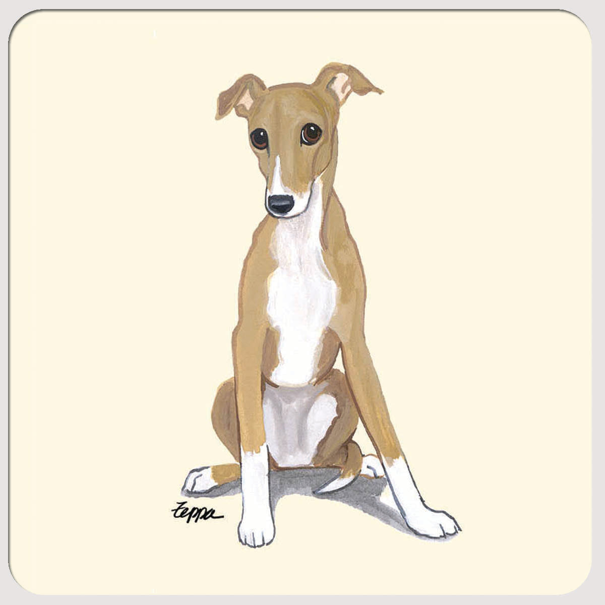 Greyhound Beverage Coasters
