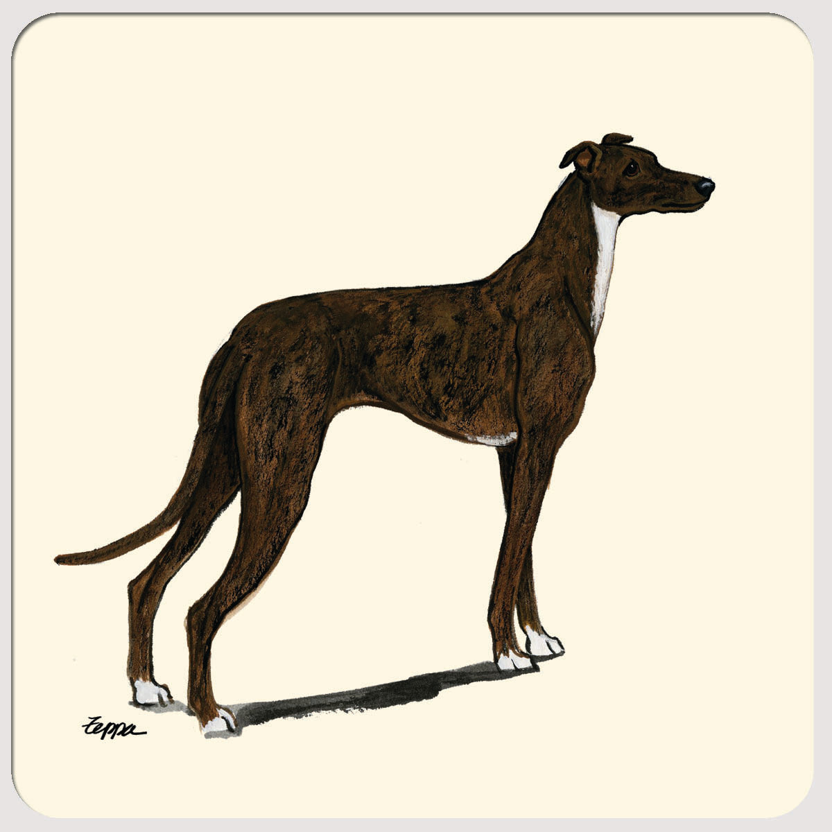 Greyhound Beverage Coasters