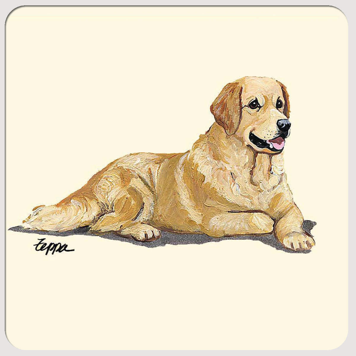 Golden Retriever Beverage Coasters