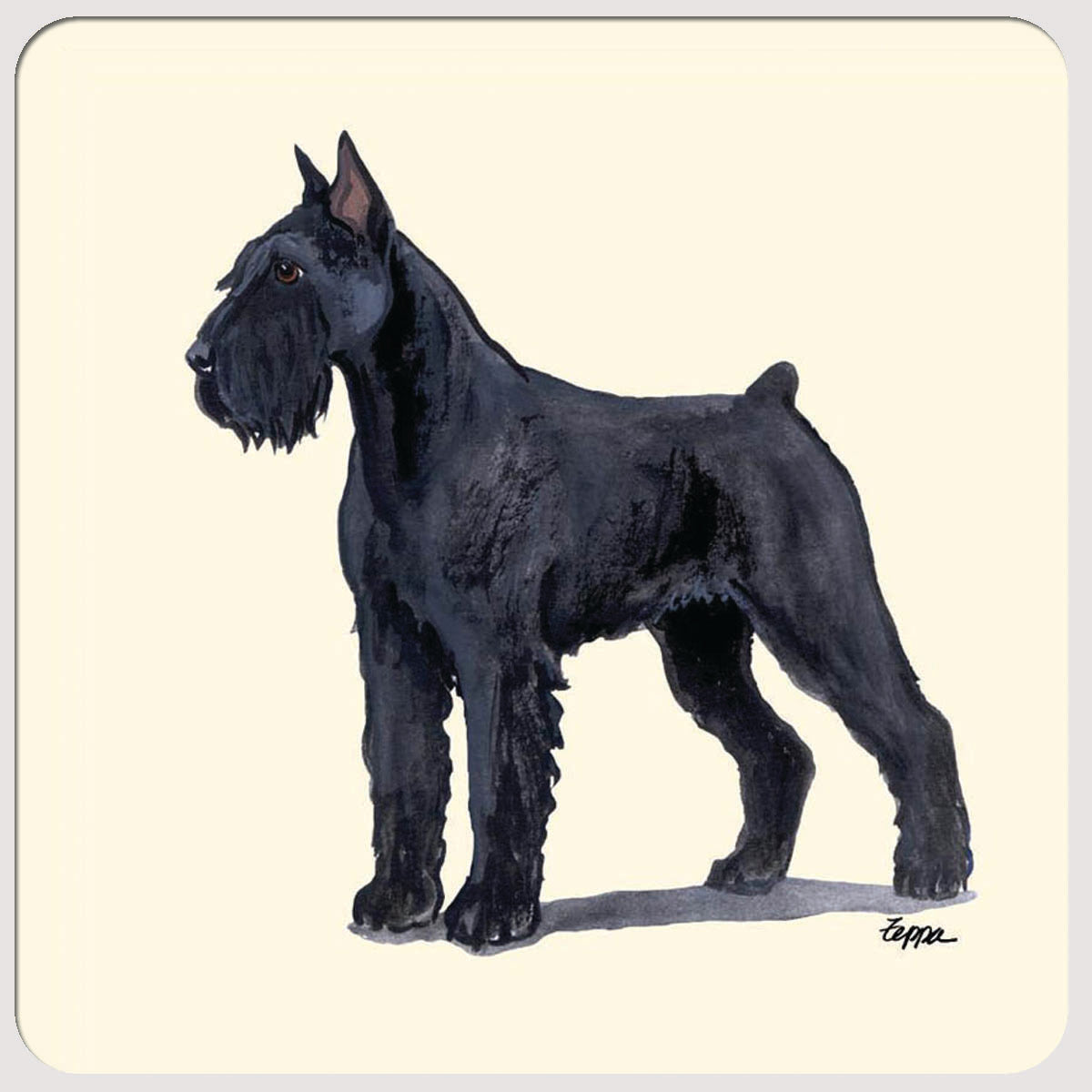 Giant Schnauzer Beverage Coasters