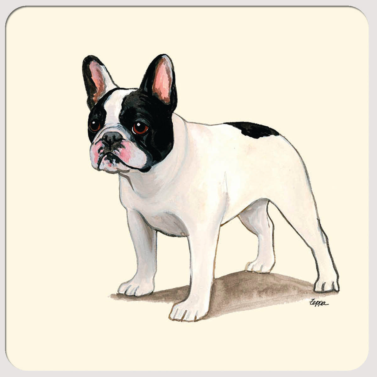 French Bulldog Beverage Coasters