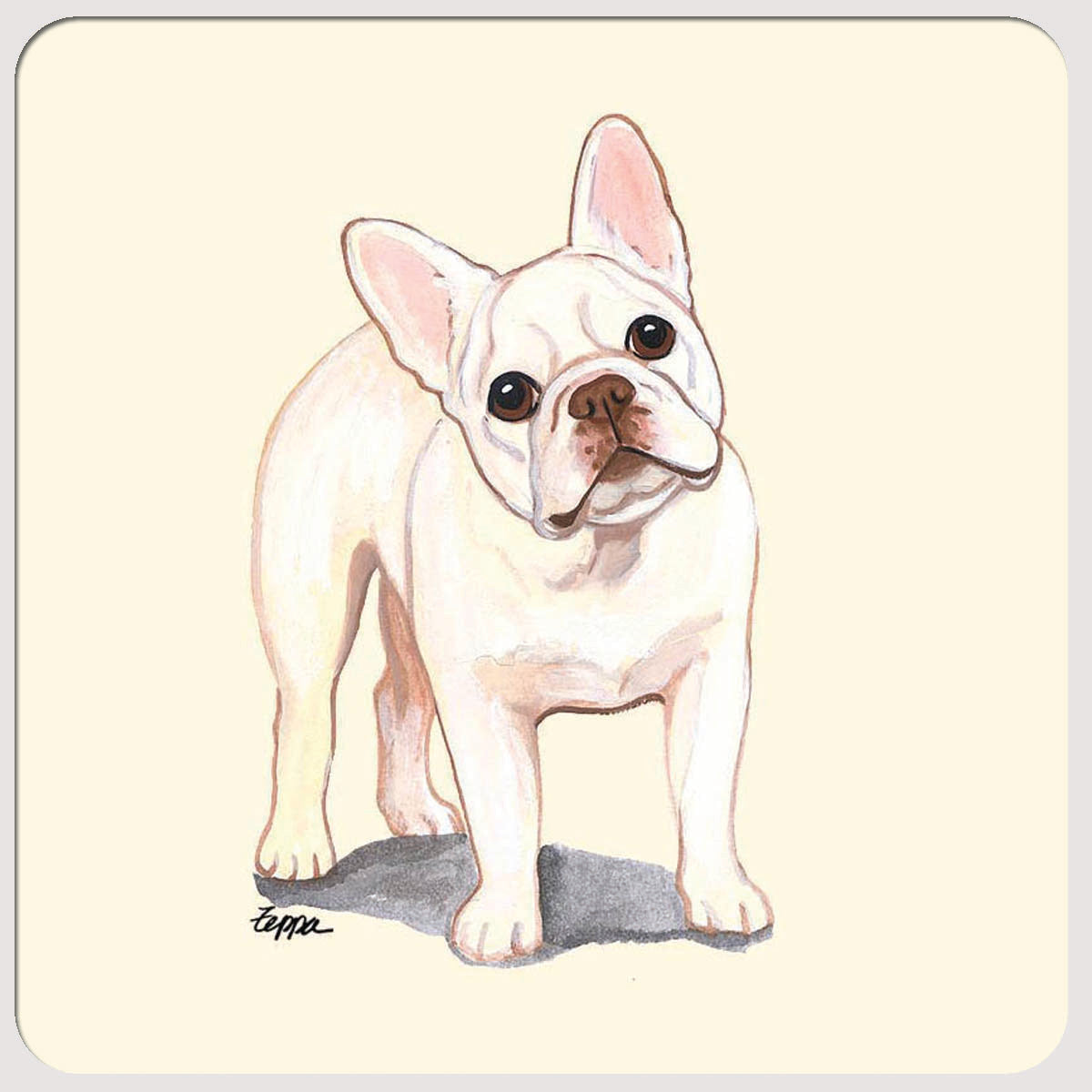 French Bulldog Beverage Coasters