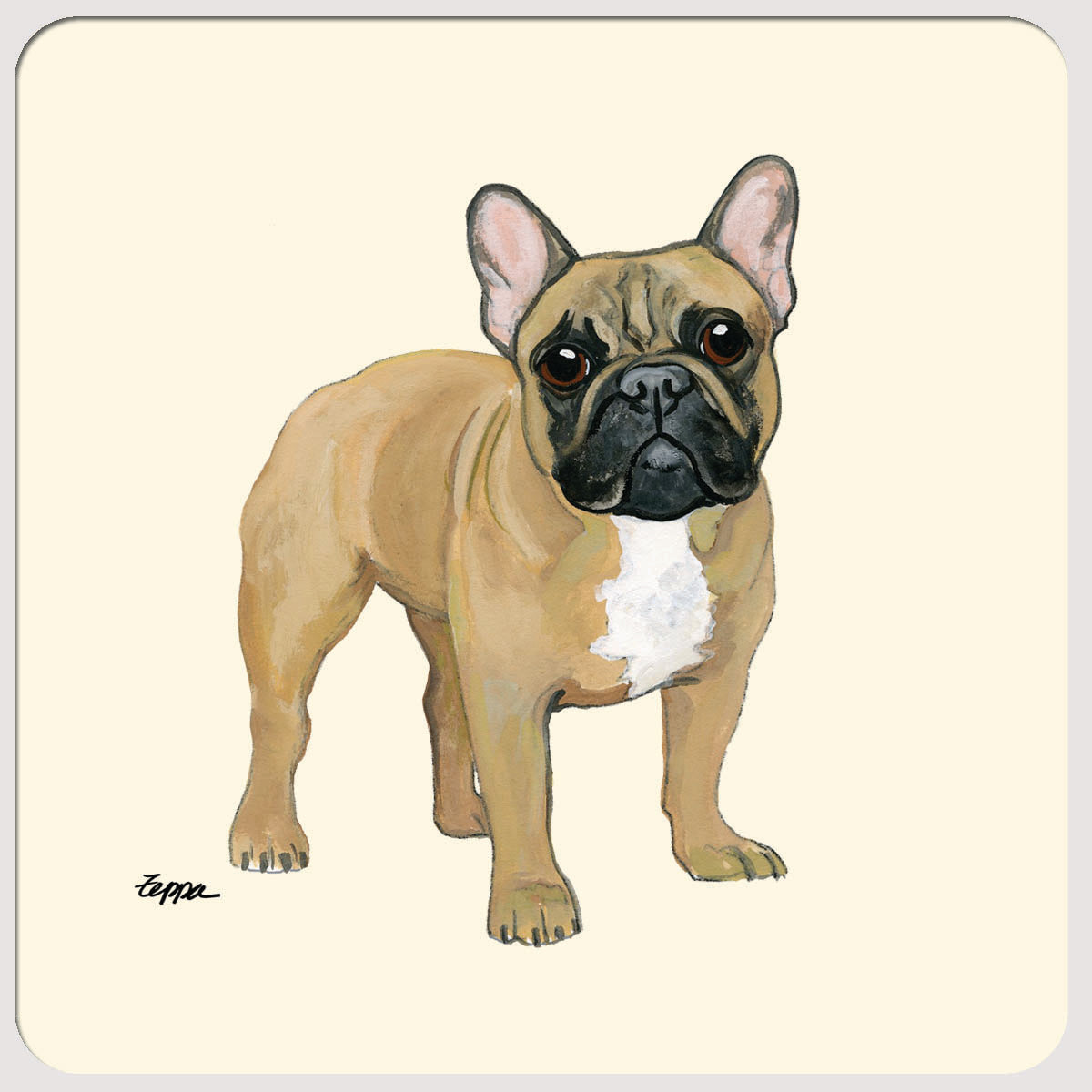 French Bulldog Beverage Coasters