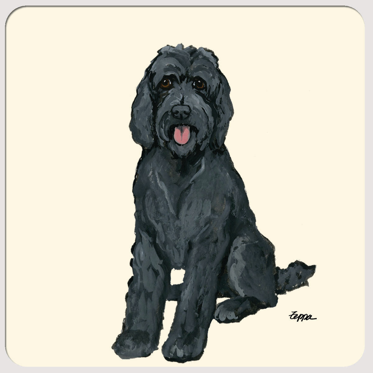Labradoodle & Golden Doodle Beverage Coasters