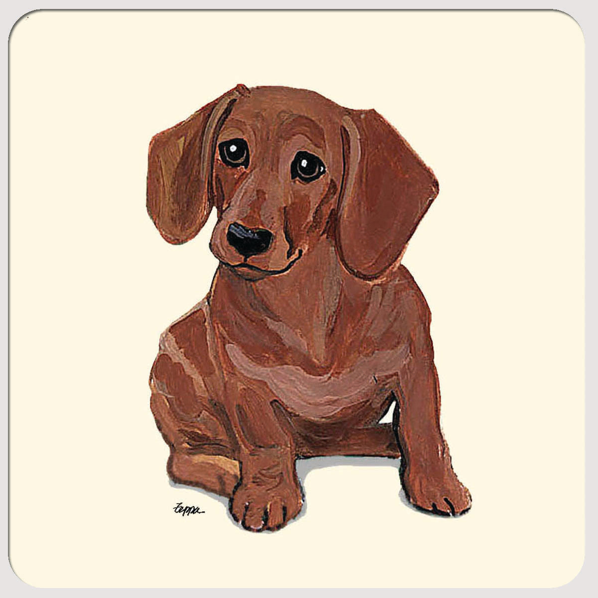 Dachshund Beverage Coasters