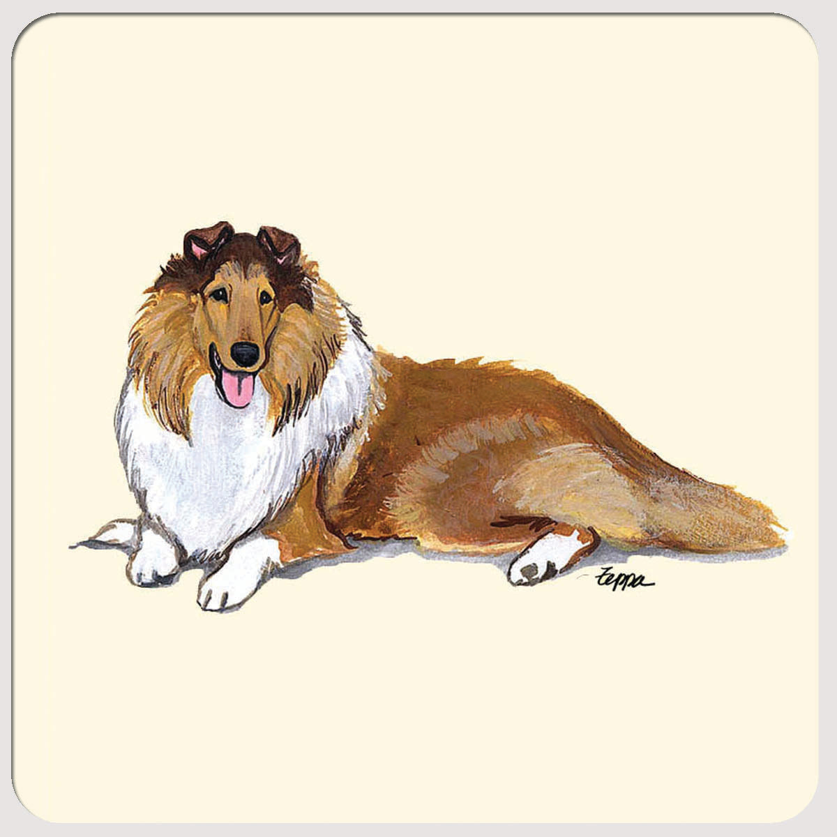 Collie Beverage Coasters