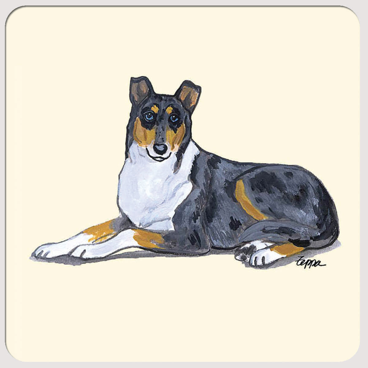 Collie Beverage Coasters