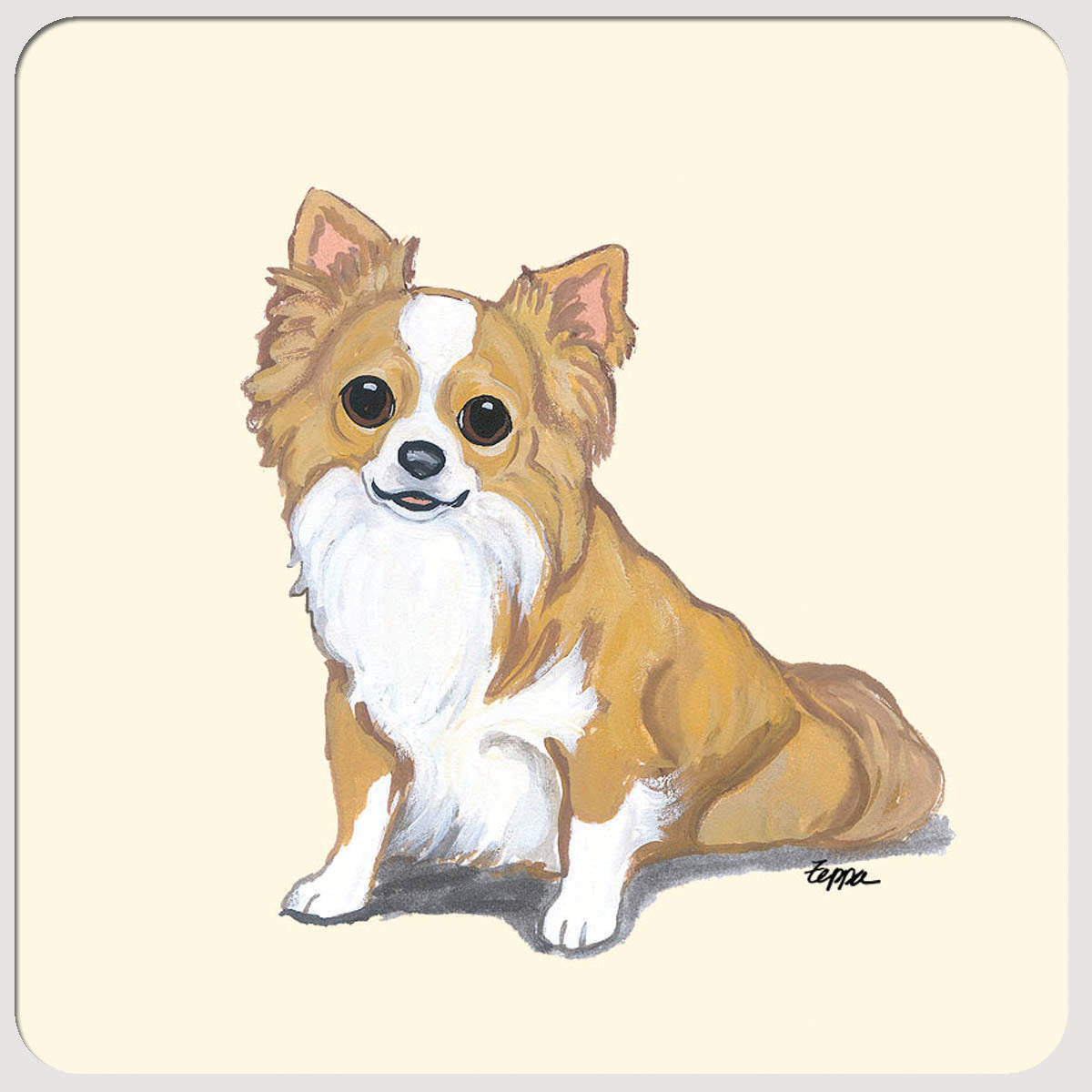 Chihuahua Beverage Coasters