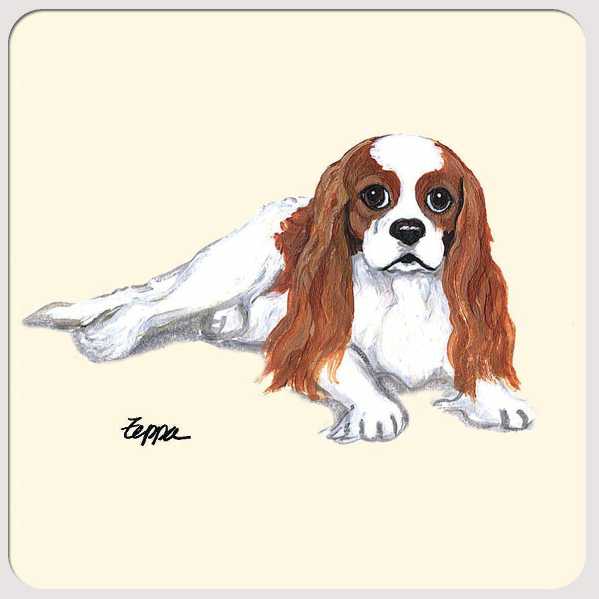 Cavalier King Charles Spaniel Beverage Coasters