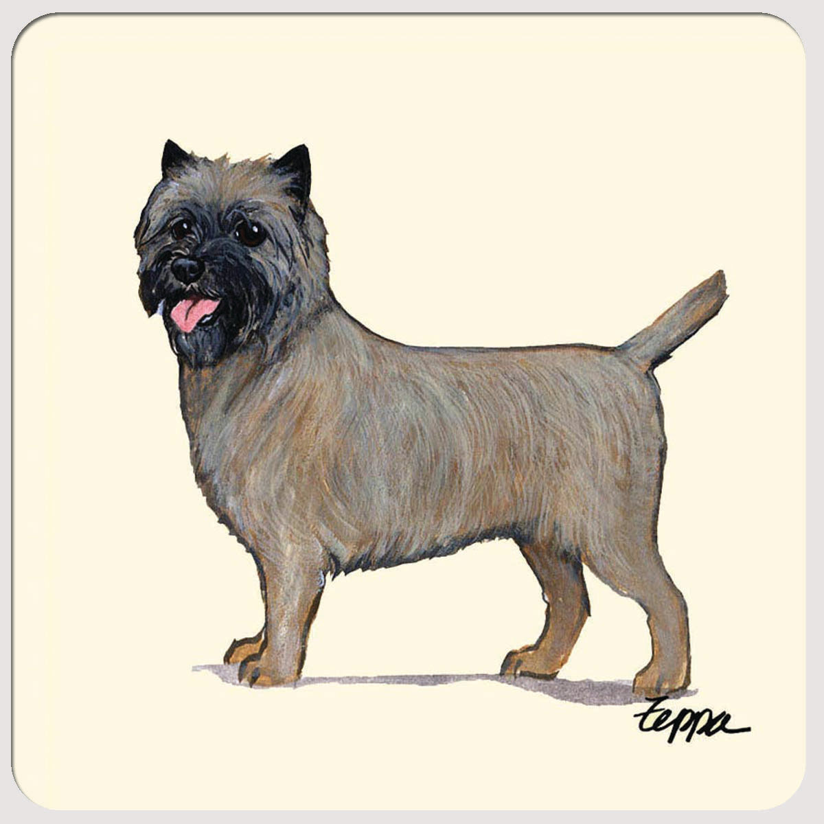 Cairn Terrier Beverage Coasters
