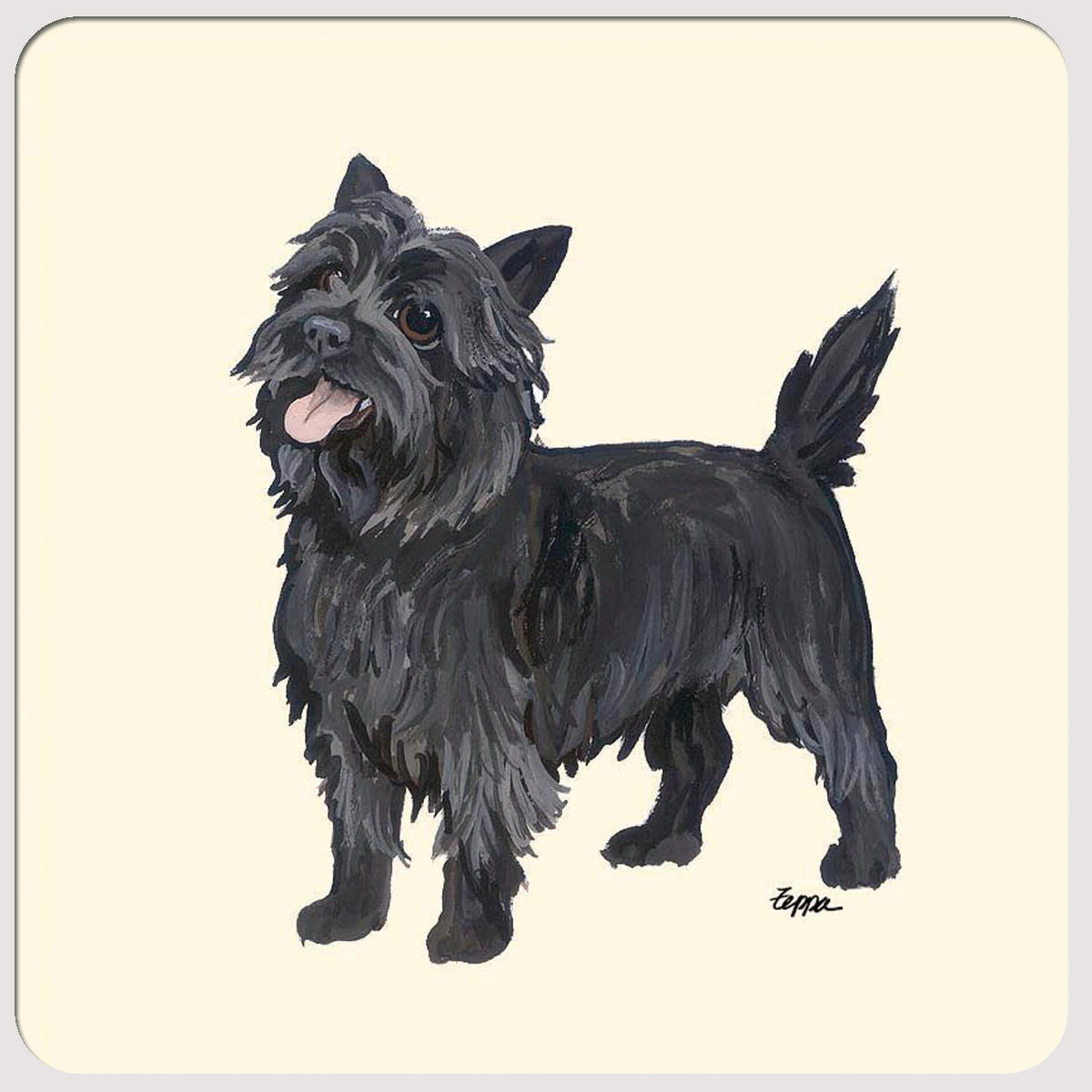 Cairn Terrier Beverage Coasters