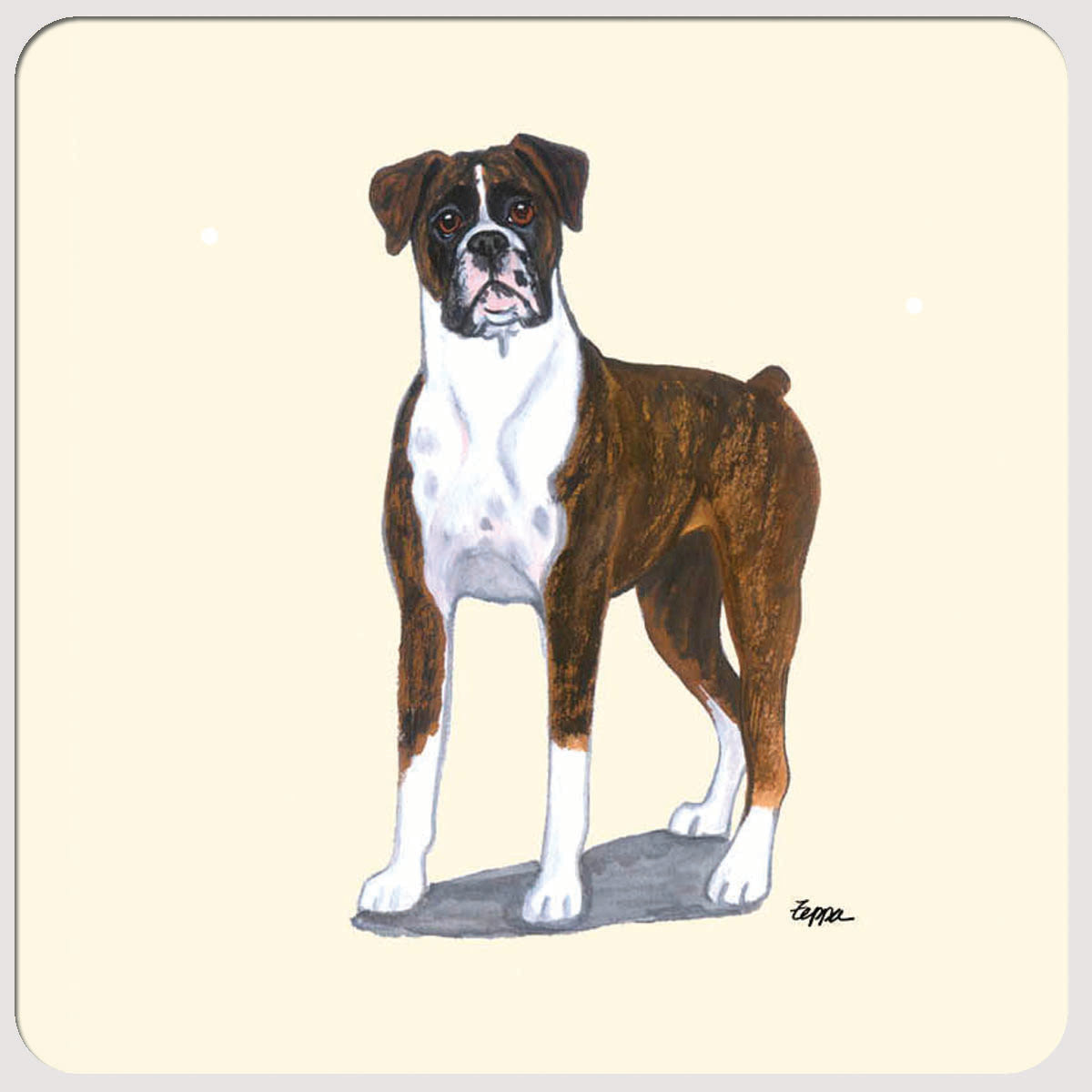 Boxer Beverage Coasters