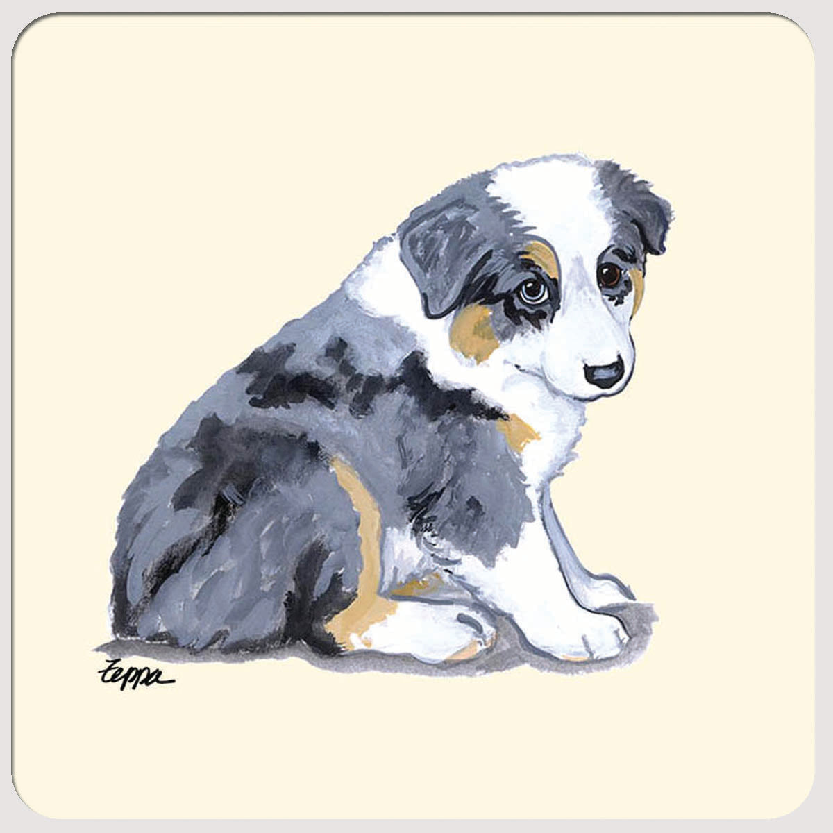 Australian Shepherd Beverage Coasters